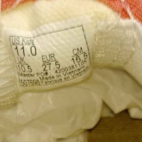 Vans Off the Wall Toddler Girls Pink Checkered Sneakers - Size 11 - Picture 7 of 7